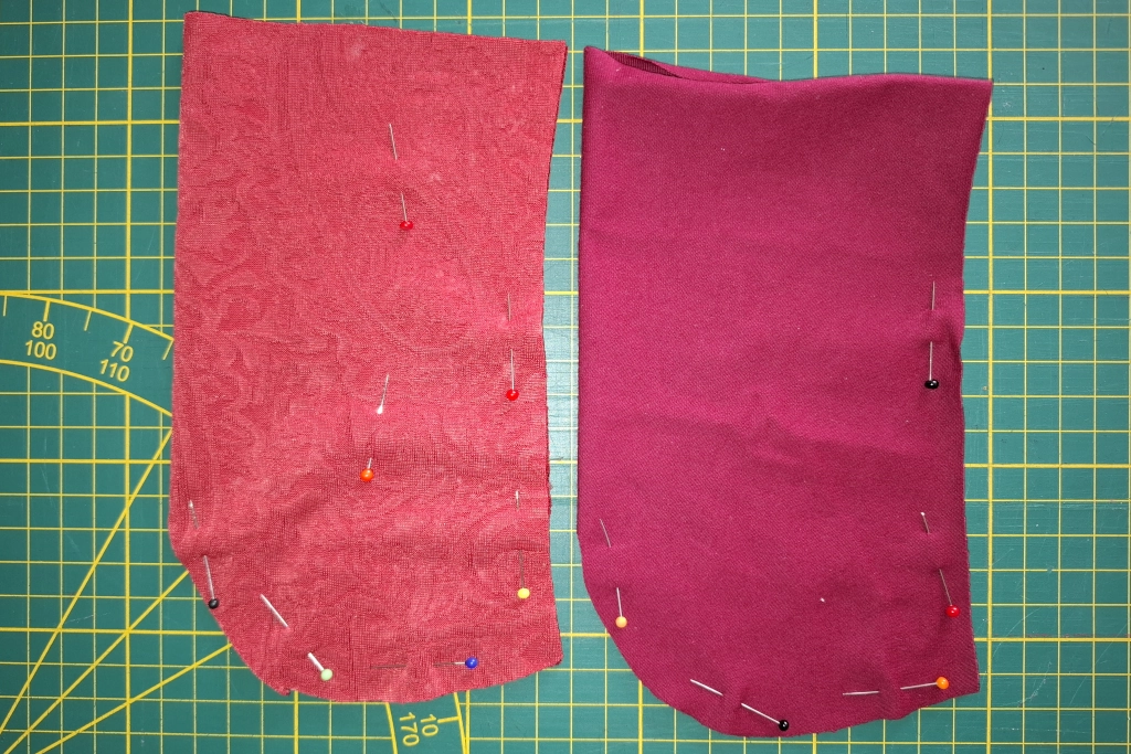 Suspensorien zusammen legen